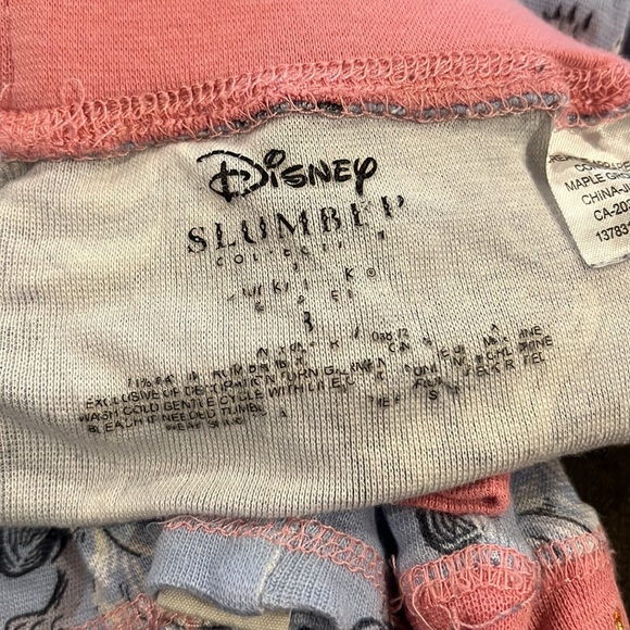 Disney slumber couture pajamas size 3 - Picture 3 of 3